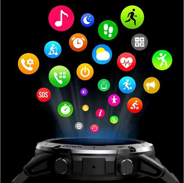 Inteligentny sportowy SmartWatch Mevaden NX9 1.39 Ekran HD