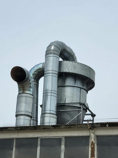 Kompletna linia do odciągu wiór wyciąg maszyn stolarskich