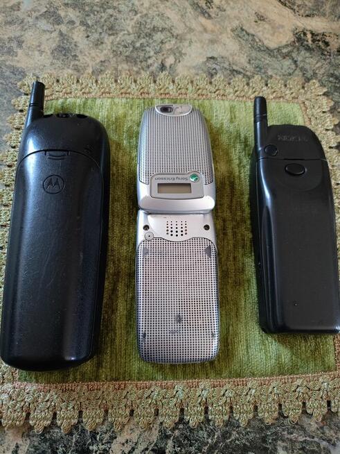 Zabytkowe Telefony Siemens S4 Motorola Sony Ericsson Nokia