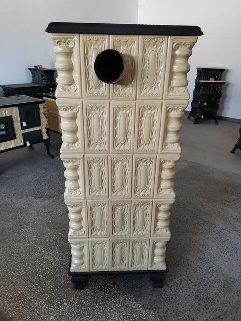 Piec kaflowy, przenośny 5K+Ż+SDP z piekarnikem