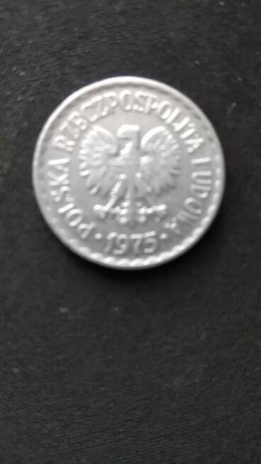 3. PRL 1 zł. z 1975 r. bez znaku menniczego