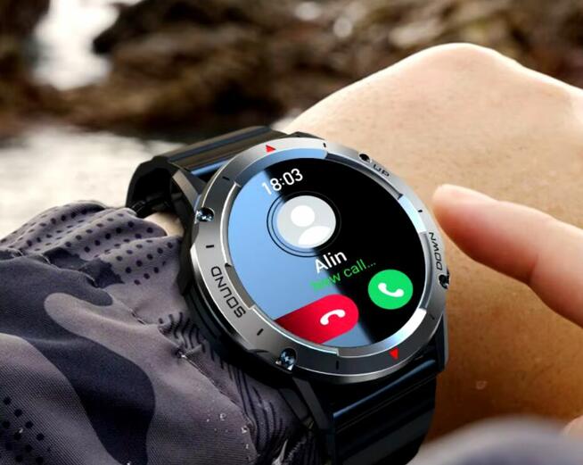Inteligentny sportowy SmartWatch Mevaden NX9 1.39 Ekran HD