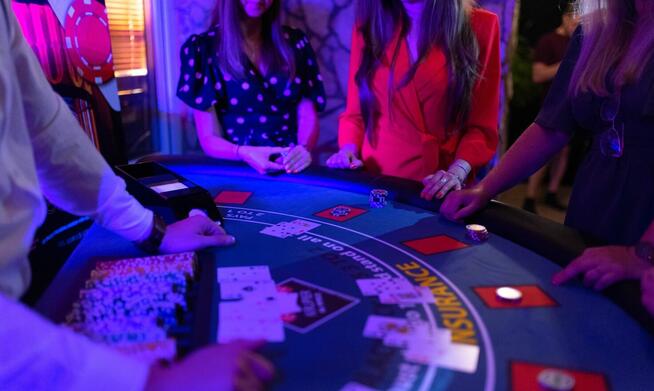 Mobilne Kasyno atrakcja wesele zabawa w kasyno Event wieczór