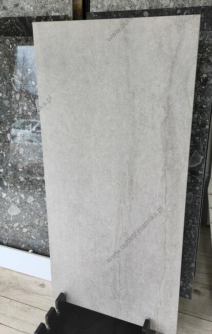 Płytki do salonu, łazienki, kuchni szary beton Dignity light