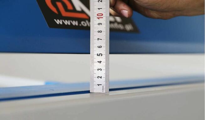 Giętarka do blachy, Krawędziarka dekarska M40x2200 z nożem