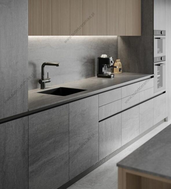 Płytki do salonu, łazienki, kuchni szary beton Dignity light