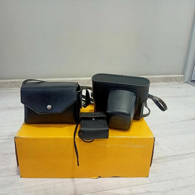 Aparat Fotograficzny Zenit ET,Lampa Błyskowa, Miernik Światła