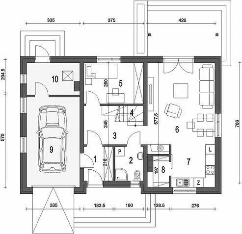 Dom Słońsko gm. Inowrocław