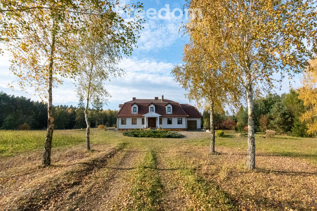 Dworek z dużą działką blisko lasu i jeziora