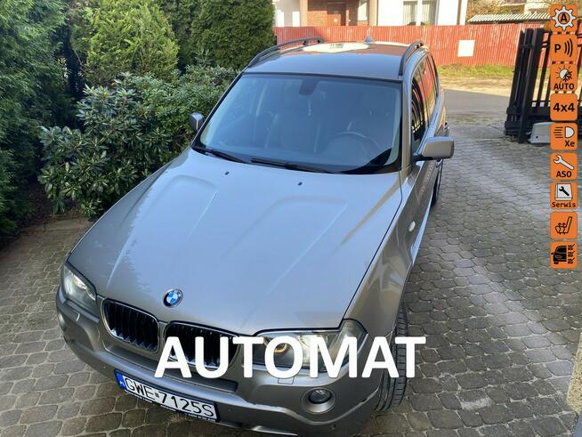 BMW X3 177KM/Automat/Półskóry/Tempomat/Nowy rozrząd/Serwisowany/Zadbany/4*4