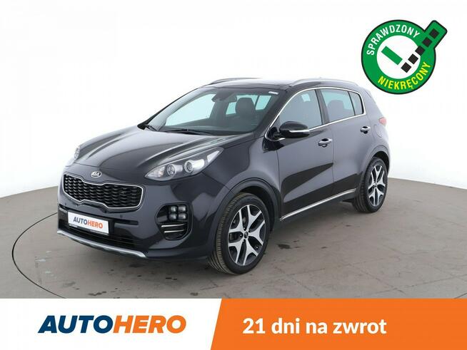 Kia Sportage GT Line, skóra, navi, panorama, kamera i czujniki parkowania,