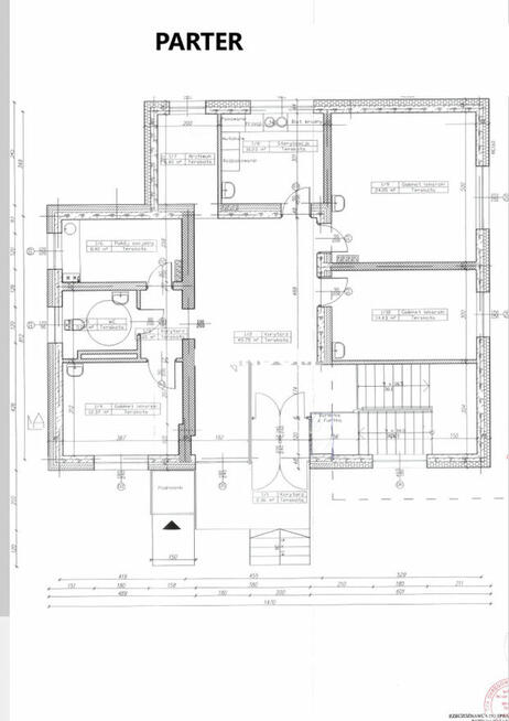 Parter, w centrum Józefowa, parking, us. medyczne