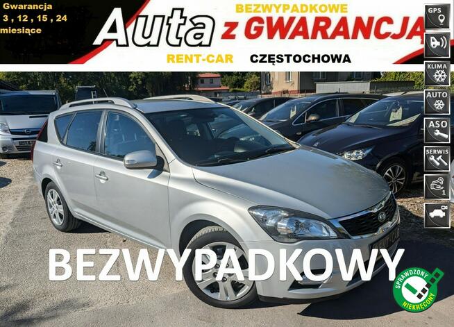 Kia Cee'd 1.6D*OPŁACONY Bezwypadkowy Klimatronik Navi Kamera Serwis GWARANCJA