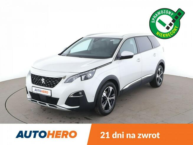 Peugeot 5008 7 os. 181KM, full LED, skóra, virtual cocpit, navi, kamera i czujniki