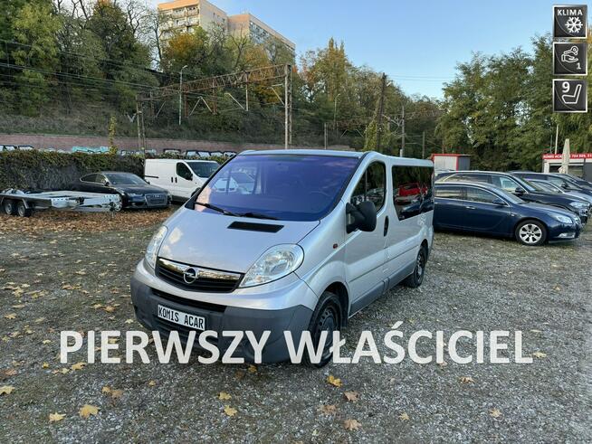 Opel Vivaro 2.0CDTi-90km-6-Biegów-9-Osobowy-1-Właściciel-Klimatyzacja-Zadbany