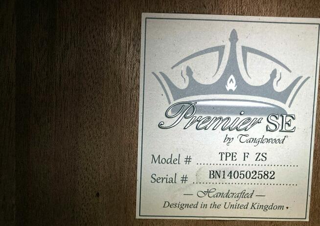 GITARA AKUSTYCZNA Tanglewood TPE-F-ZS