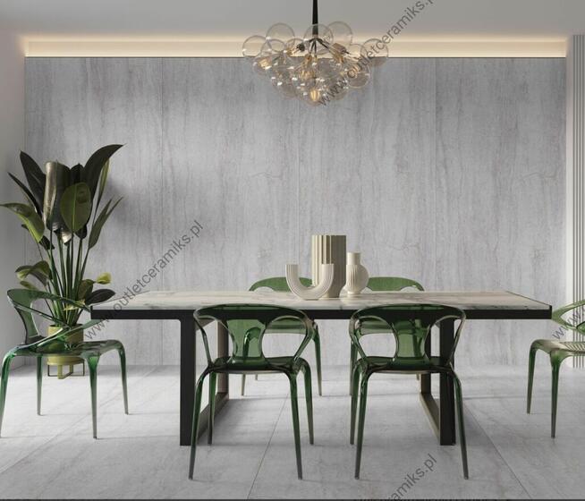 Płytki do salonu, łazienki, kuchni szary beton Dignity light