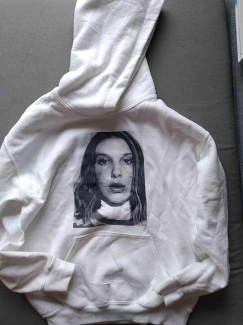 bluza dziewczęca z kapturem Millie Bobby Brown rozmiar: XS
