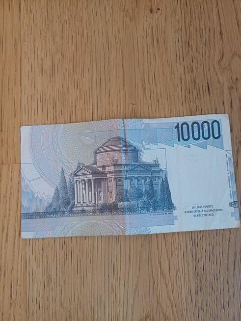 Banknot 10000 lirów z 1984r. STAN ZNAKOMITY