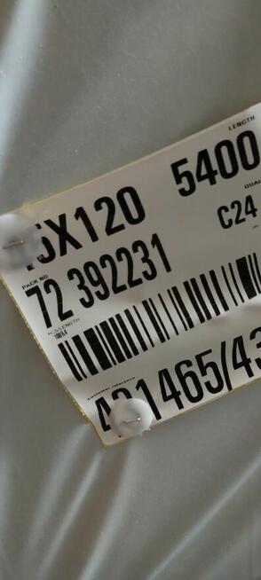 Skandynawskie drewno konstrukcyjne C24 45x120