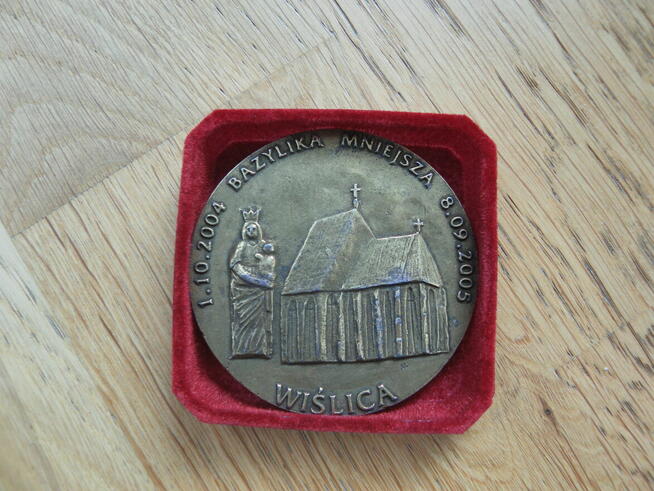 Medal z 2005 z BRĄZU - Sw. Metody, Bazylika Mniejsza Wyślica