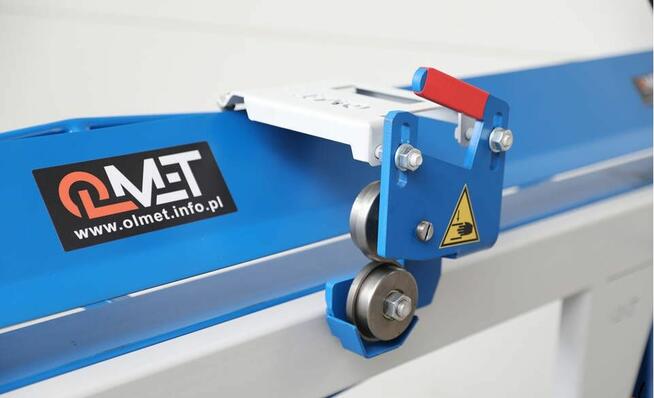 Giętarka Zaginarka Krawędziarka dekarska M40x2200 z nożem!