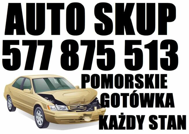 Skup Aut Złomowanie Aut Wejherowo tel..577875513 Gościcino