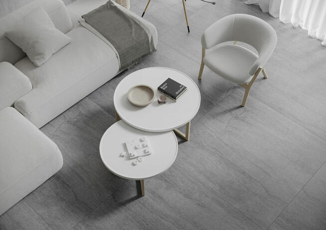 Płytki podłogowe do salonu, kuchni, łazienki Dignity grey