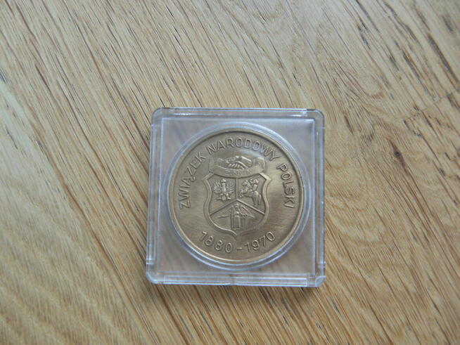 Medal z 1970 na rocznicę 90 lat Związku Narodowego Polski