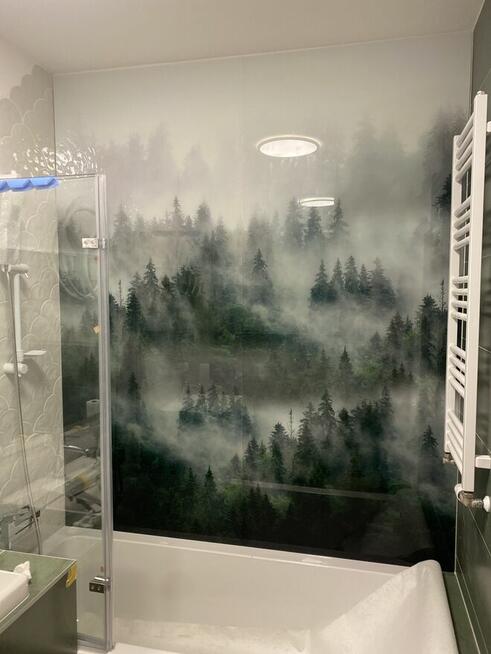 Panele szklane - lustra - kabiny prysznicowe