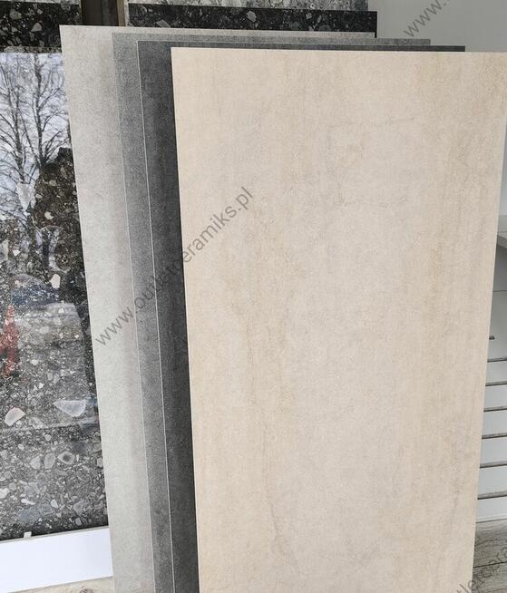 Płytki beżowe do łazieki, kuchni, salonu beton Dignity beige