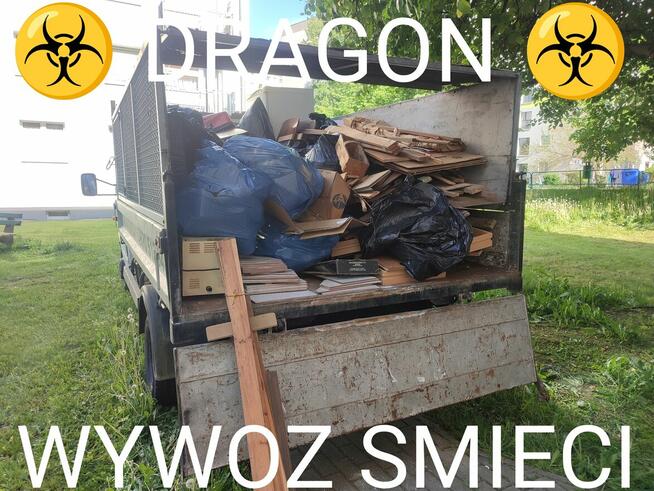 DRAGON od 70-300zl TANI Wywóz utylizacja mebli, GRUZU, Odpady