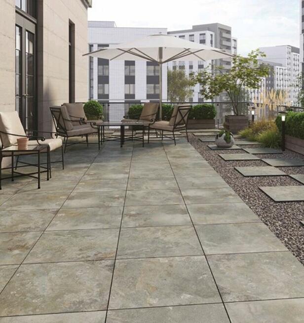 Płyty 2cm na taras, chodnik, balkon gat.1 60x60 Verness brąz