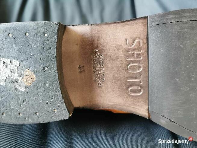 Piękne włoskie buty skóra naturalna Rozm.44 JAK NOWE