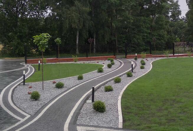 Usługi ogrodnicze, oczka, trawnik, kostka, nawadnianie ogrodu