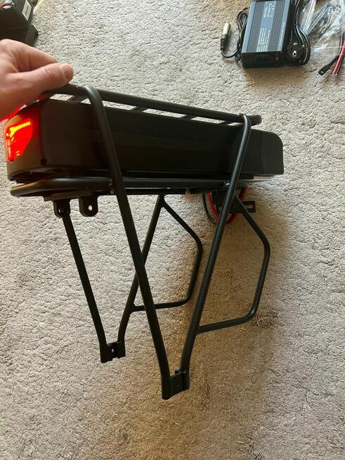 Akumulator rowerowy bateria z bagażnikiem 52v 27Ah USB eBike