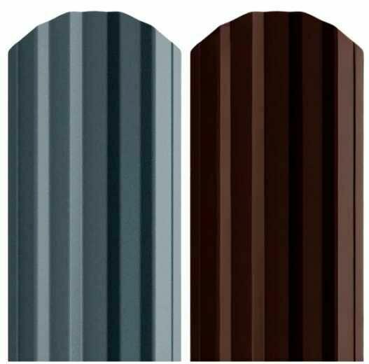 Sztachetki metalowe drewnopodobne Ogrodzenie na wymiar