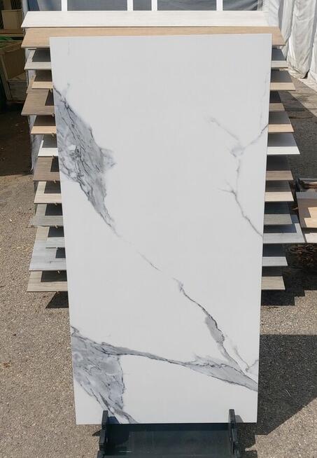 Płytki ścienne, podłogowe biały marmur Calacatta white gat.1