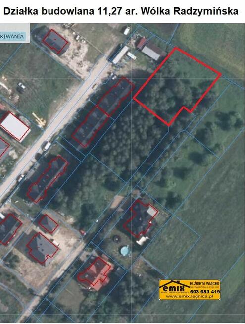 Działka budowlana w Wólce Radzymińskiej pod Warszawą