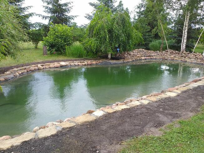 Usługi ogrodnicze, oczka, trawnik, kostka, nawadnianie ogrodu