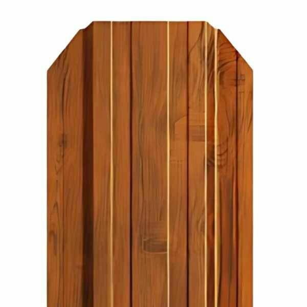 Sztachetki metalowe drewnopodobne Ogrodzenie na wymiar