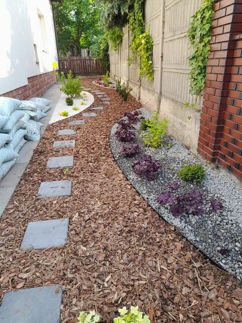 Usługi ogrodnicze, oczka, trawnik, kostka, nawadnianie ogrodu