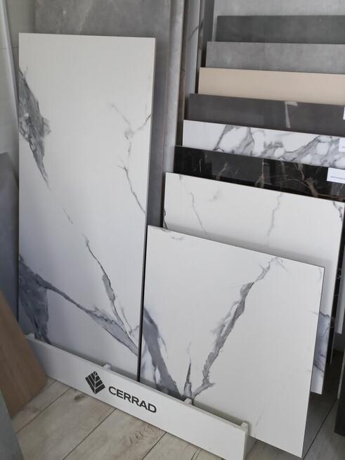 Płytki ścienne, podłogowe 120x60 biały marmur Calacatta white