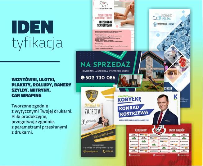 Grafika komputerowa, reklamowa, webdesign