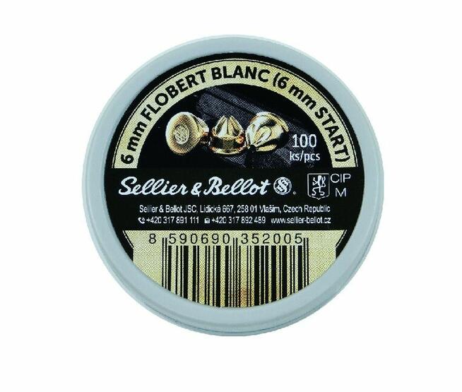 Amunicja Hukowa 6mm short Sellier&Bellot 100 sztuk
