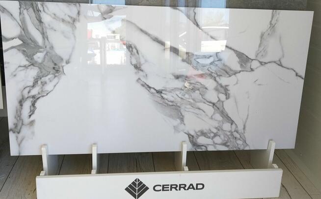 Płytki polerowane marmur ścienne, podłogowe Calacatta white