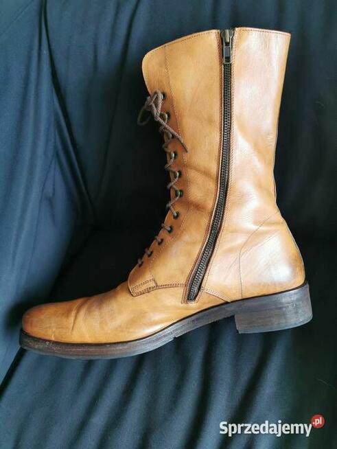 Piękne włoskie buty skóra naturalna Rozm.44 JAK NOWE