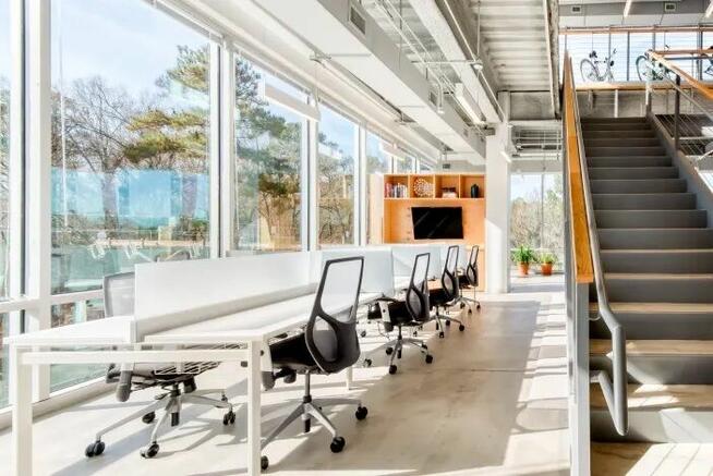 Nowoczesne biura i coworking w Skylight Building,