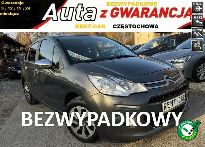 Citroen C3 1.0i*68PS*OPŁACONY Bezwypadkowy Klimatyzacja Serwis VIP GWARANCJA24M