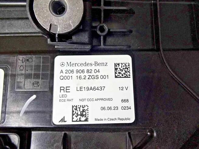 Mercedes Reflektory LED Performence A2069068204 A2069068104